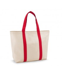 VILLE. Borsa in canvas di cotone 100%