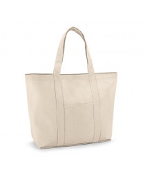 VILLE. Borsa in canvas di cotone 100%