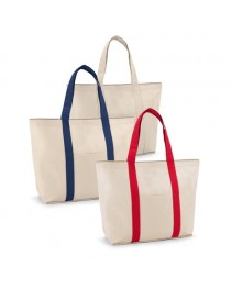 VILLE. Borsa in canvas di cotone 100%