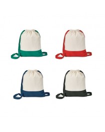 ROMFORD. Zaino a sacca in cotone 100%