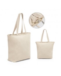 HACKNEY. Borsa in cotone 100% con chiusura