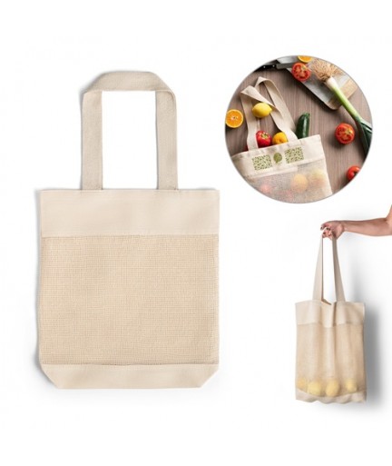 MUMBAI. Borsa in cotone 100%