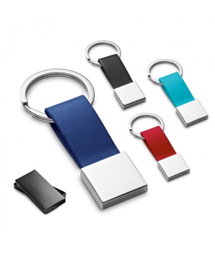 BUMPER. Portachiavi in metallo e similpelle