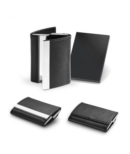 LONE. Porta tessere doppio in metallo