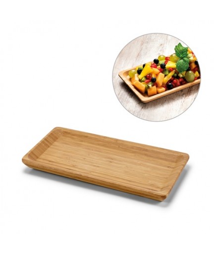 MUSTARD. Vassoio in bambù