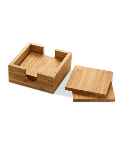 GAUTHIER. Sottobicchiere in bambù