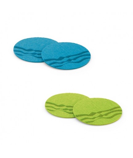 Set di 2 sottobicchieri