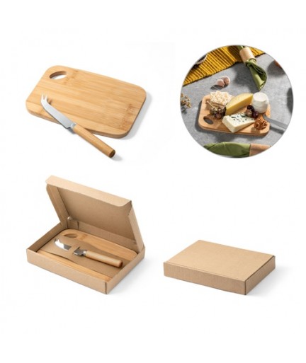 CAPPERO. Tagliere con coltello per formaggi