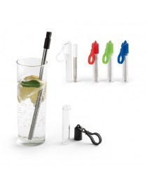 ZAMBA. Kit con cannuccia riutilizzabile ZAMBA. Kit con cannuccia riutilizzabile