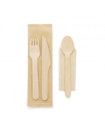 SUYA. Set di posate in legno