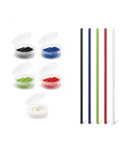 DRINKY. Cannuccia riutilizzabile in silicone