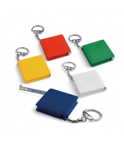 ASHLEY. Portachiavi con metro estensibile