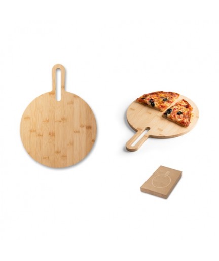 CARAWAY ROUND. Tagliere rotondo in bambù