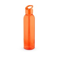 PORTIS GLASS. Borraccia in vetro da 500ml - Arancione