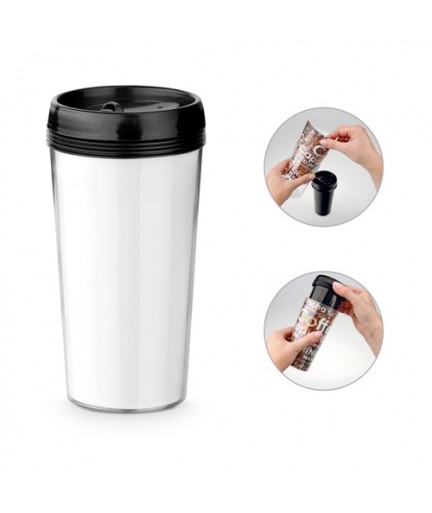 WERNER. Bicchiere da viaggio da 520 mL
