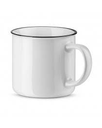 VERNON WHITE. Tazza in ceramica da 360 mL VERNON WHITE. Tazza in ceramica da 360 mL