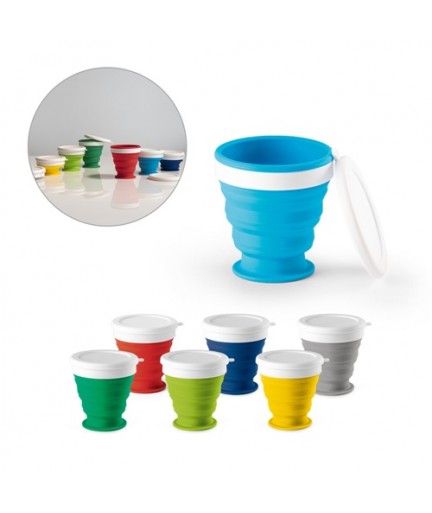 ASTRADA. Bicchiere da viaggio pieghevole da 250 mL