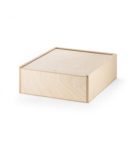 BOXIE WOOD L. Scatola di legno L