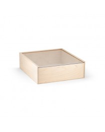 BOXIE CLEAR M. Scatola di legno M - Naturale chiaro