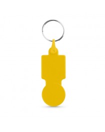 SULLIVAN. Portachiavi con moneta per il carrello del supermercato