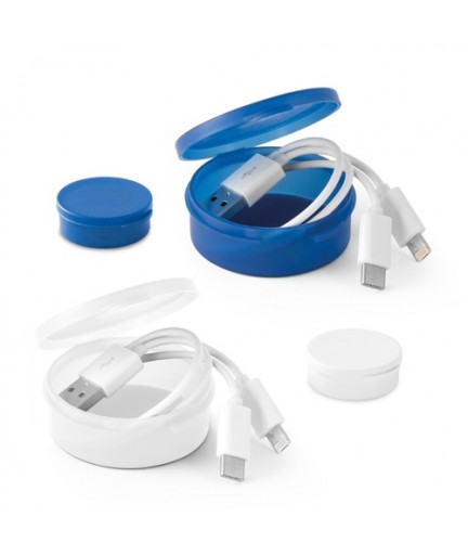 EMMY. Cavo USB con connettore 3 in 1