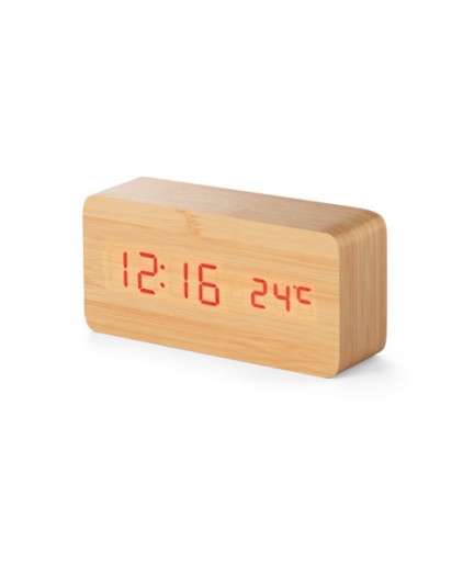 DARWIN. Orologio da tavolo in legno MDF