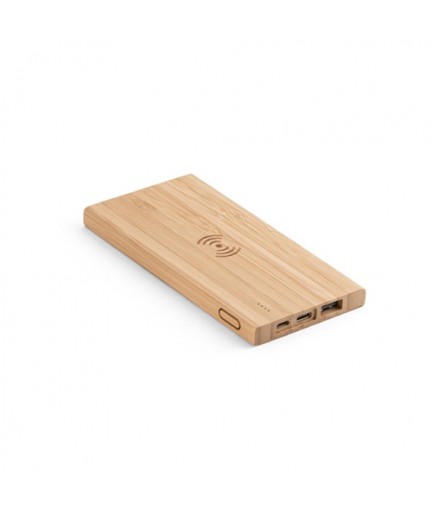 FITCH. Batteria portatile con caricatore wireless 5'000 mAh