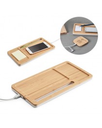 MOTT. Organizer per scrivania con caricatore wireless