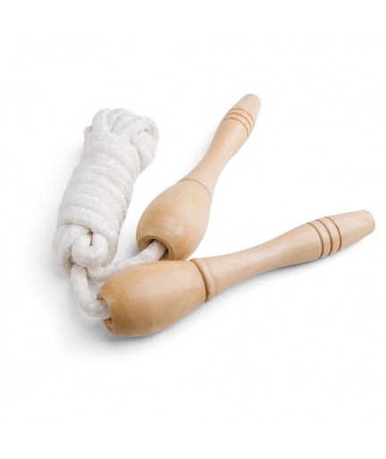 JUMPI. Corda da saltare con impugnature in legno