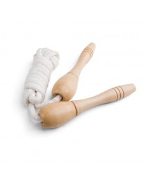 JUMPI. Corda da saltare con impugnature in legno