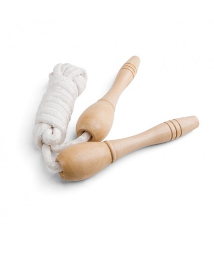 JUMPI. Corda da saltare con impugnature in legno