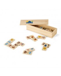 DOMIN. Gioco del domino in legno