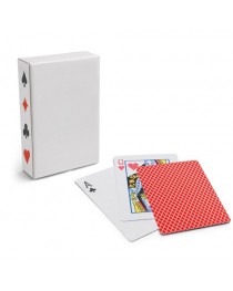 CARTES. Confezione di 54 carte - Rosso