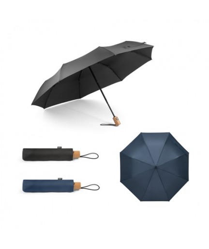 RIVER. Ombrello pieghevole in RPET