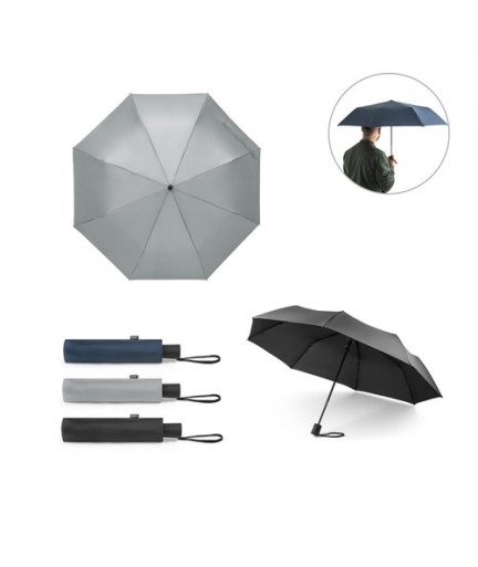 CIMONE. Ombrello pieghevole in RPET