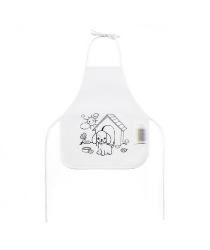 NILO. Grembiule per bambino da colorare