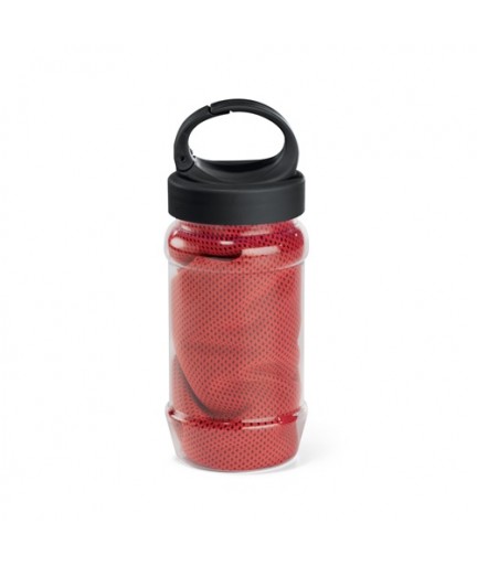 ARTX PLUS. Asciugamano sportivo con borraccia